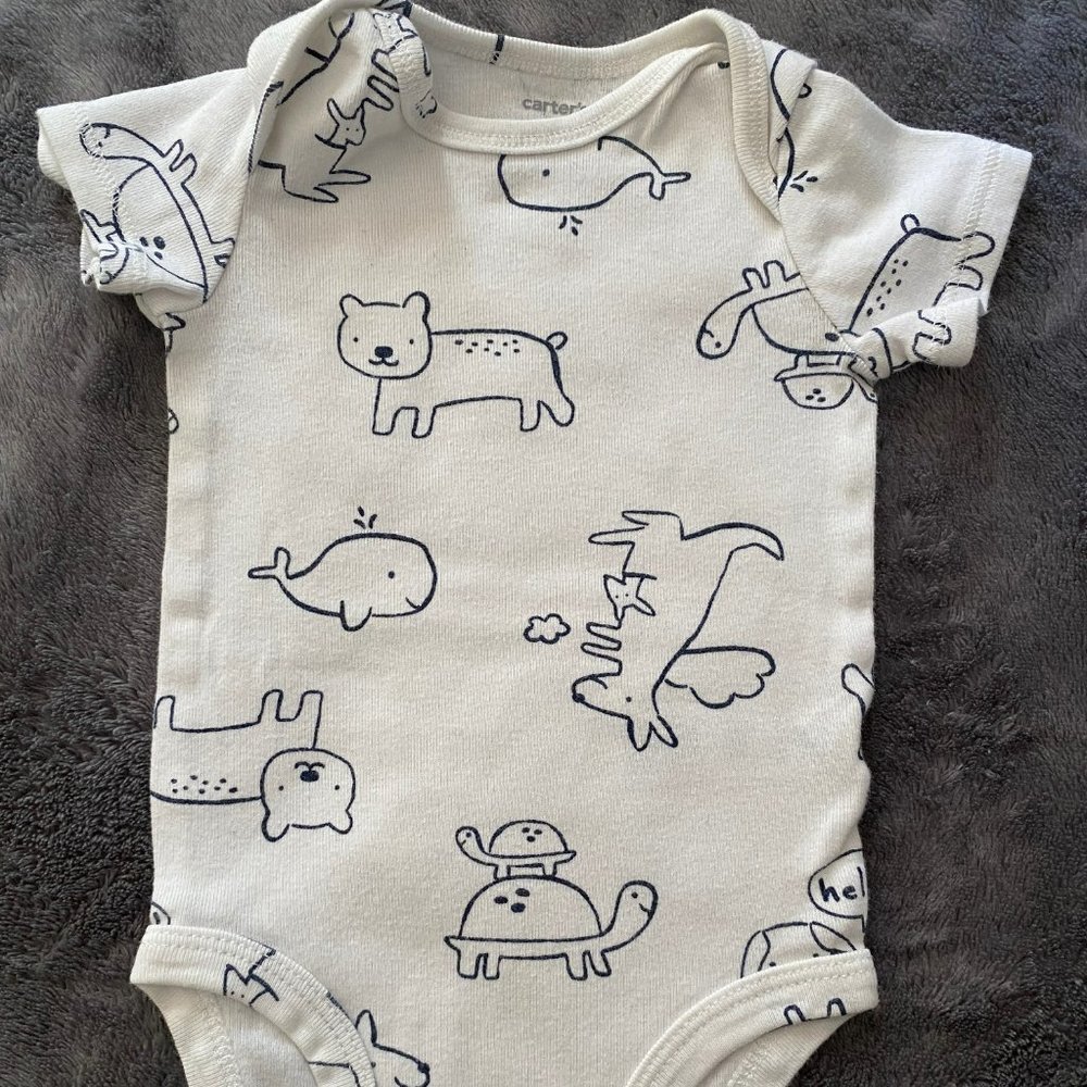 Carter's bodysuit.